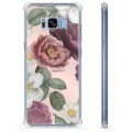 Coque Hybride Samsung Galaxy S8+ - Fleurs Romantiques
