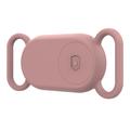 Étui en Silicone Samsung Galaxy SmartTag 2 pour Collier pour animaux - Rose