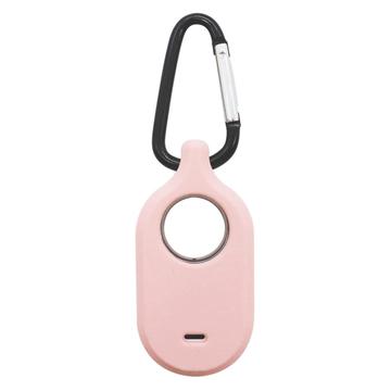 Étui Samsung Galaxy SmartTag 2 en Silicone avec Porte-clés - Rose