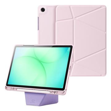 Étui folio intelligent Samsung Galaxy Tab A11+ Dux Ducis Vers Series - Rose