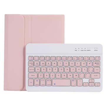 Étui Samsung Galaxy Tab A9 avec Clavier Bluetooth - Rose