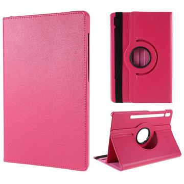 Étui folio rotatif 360 Samsung Galaxy Tab S10 FE+ - Rose Vif