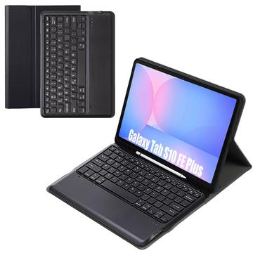 Étui Samsung Galaxy Tab S10 FE+ avec Clavier Bluetooth - Noir