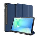 Étui à Rabat Samsung Galaxy Tab S10 FE+ Smart Tri-Fold Dux Ducis Domo - Bleu