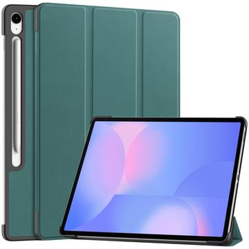 Étui Smart Folio Samsung Galaxy Tab S10 FE+ Tri-Fold Series - Vert noirâtre