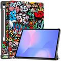 Étui Smart Folio Samsung Galaxy Tab S10 FE+ Tri-Fold Series - Graffiti