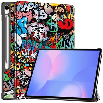 Étui Smart Folio Samsung Galaxy Tab S10 FE+ Tri-Fold Series - Graffiti