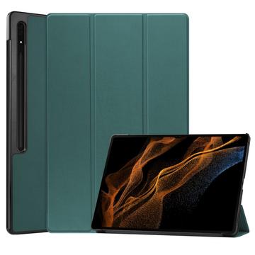 Étui à Rabat Smart Samsung Galaxy Tab S10 Ultra - Série Tri-Fold - Vert