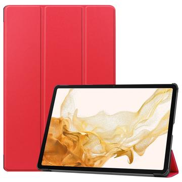Étui à Rabat Smart Samsung Galaxy Tab S10+ - Série Tri-Fold - Rouge