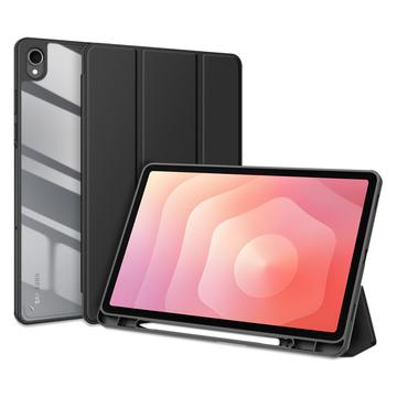 Étui à Rabat Samsung Galaxy Tab S11 Tri-Fold Intelligente Dux Ducis Toby - Noir