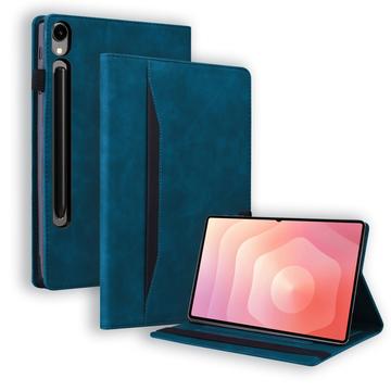 Etui Folio Samsung Galaxy Tab S11 Ultra Business Style - Bleu