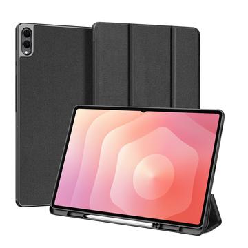 Étui à Rabat Samsung Galaxy Tab S11 Ultra Smart Tri-Fold Dux Ducis Domo - Noir