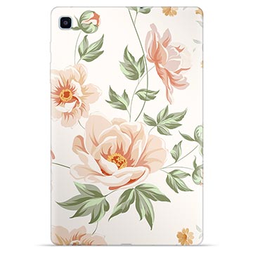 Coque Samsung Galaxy Tab S6 Lite 2020/2022/2024 en TPU - Motif Floral