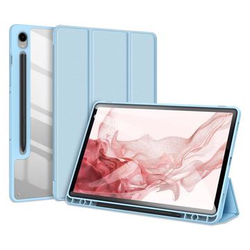 Étui à Rabat Samsung Galaxy Tab S9 Tri-Fold Intelligente Dux Ducis Toby - Azur Clair
