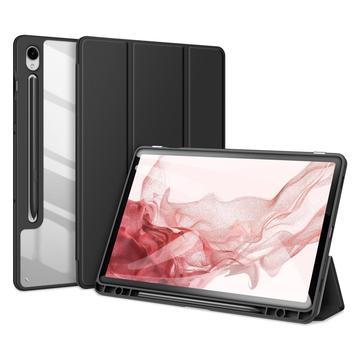 Étui à Rabat Samsung Galaxy Tab S9 Tri-Fold Intelligente Dux Ducis Toby - Noir