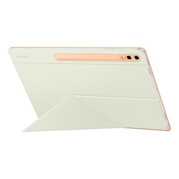 Étui Samsung Galaxy Tab S9 Ultra/S10 Ultra Book Cover Hybride EF-BX910POEGWW - Blanc / Orange