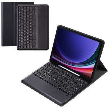 Étui Samsung Galaxy Tab S9+ avec Clavier Bluetooth - Noir