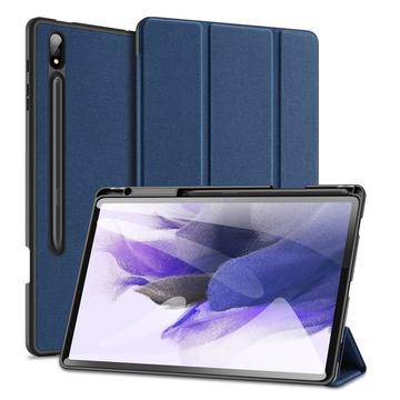 Étui à Rabat Samsung Galaxy Tab S9+ Smart Tri-Fold Dux Ducis Domo - Bleu