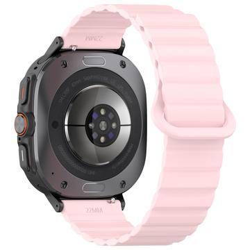 Magnétique Bracelet Sports Samsung Galaxy Watch Ultra en Silicone - 47mm - Rose