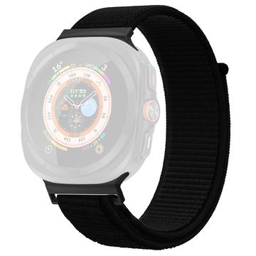 Bracelet en Nylon Samsung Galaxy Watch Ultra avec Fermeture Velcro - 47mm