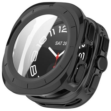 Coque Samsung Galaxy Watch Ultra en Plastique avec Protecteur d\'Écran - 47mm - Noire