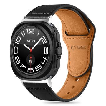 Bracelet en cuir Samsung Galaxy Watch Ultra Tech-Protect Fit - 47mm - Noir