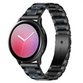 Bracelet en Acier Inoxydable Samsung Galaxy Watch4/Watch4 Classic/Watch5/Watch6 - Bleu Foncé / Noir