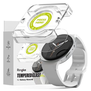 Protection d\'écran Samsung Galaxy Watch8 en verre trempé Ringke Easy Slide - 44mm - 2 Pcs.