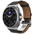 Bracelet en cuir Samsung Galaxy Watch8/Watch8 Classic Spigen Enzo - 40/44/46mm - Noir