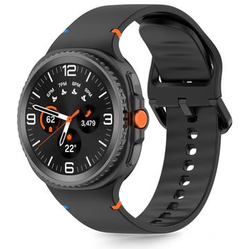 Bracelet en silicone Samsung Galaxy Watch8/Watch8 Classic Tech-Protect - 40mm/44mm/46mm - noir
