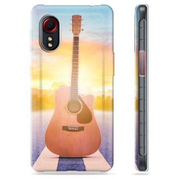 Coque Samsung Galaxy Xcover 5 en TPU - Guitare