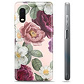 Coque Samsung Galaxy Xcover Pro en TPU - Fleurs Romantiques