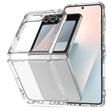 Coque Hybride Samsung Galaxy Z Flip6/Flip7 FE Tech-Protect Flexair - Transparente