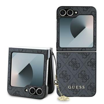 Coque Hybride Samsung Galaxy Z Flip6 Guess 4G Charms Collection