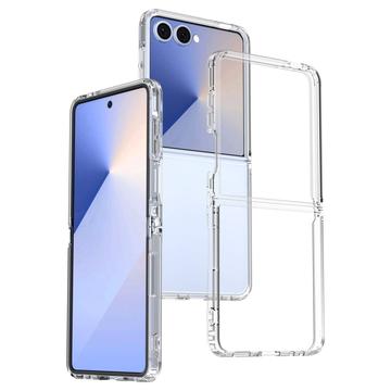 Coque Hybride Samsung Galaxy Z Flip7 Résistante aux Rayures - Transparente