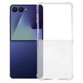 Coque Samsung Galaxy Z Flip8 en silicone antichoc - Transparente