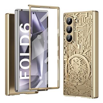 Etui en plastique galvanisé Samsung Galaxy Z Fold6 Mechanical Legend