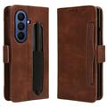Étui portefeuille Samsung Galaxy Z Fold7 Porte-Cartes avec porte-stylo