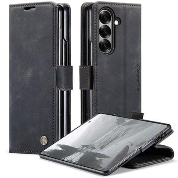 Étui Portefeuille Samsung Galaxy Z Fold7 Caseme Série 013 - Noir
