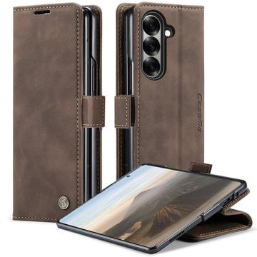 Étui Portefeuille Samsung Galaxy Z Fold7 Caseme Série 013 - Café