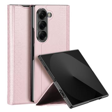 Étui à Rabat Samsung Galaxy Z Fold7 Dux Ducis Bril - Rose