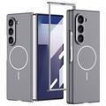 Étui mince magnétique Samsung Galaxy Z Fold7 GKK avec protection d'écran en verre trempé - Gris
