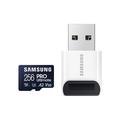 Carte mémoire Samsung Pro Ultimate MicroSDXC avec lecteur de carte MB-MY256SB/WW - 256 Go