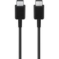 Câble USB-C / USB-C Samsung GP-TOU021RFCBW - 1.8m, 3A, 25W - En vrac - Noir