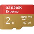 Carte mémoire microSDXC SanDisk Extreme SDSQXAV-2T00-GN6MN - 2 To