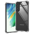 Coque Hybride Samsung Galaxy S21 FE 5G Résistante aux Rayures - Transparente