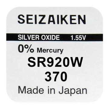 Seizaiken 370 SR920W Batterie à l\'oxyde d\'argent - 1.55V