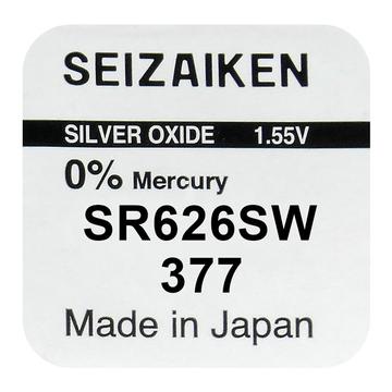 Seizaiken 377 SR626SW Batterie à l\'oxyde d\'argent - 1.55V