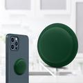 Support autocollant en silicone pour Apple AirTag 1/2 - Vert foncé