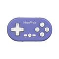 ShanWan Mini manette de jeu Bluetooth avec vibration - Violet